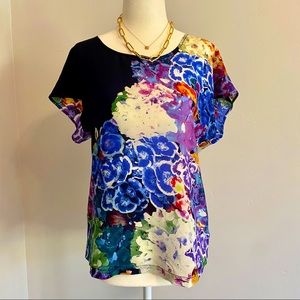 Maeve Anthropologie 100% silk blouse, size 2